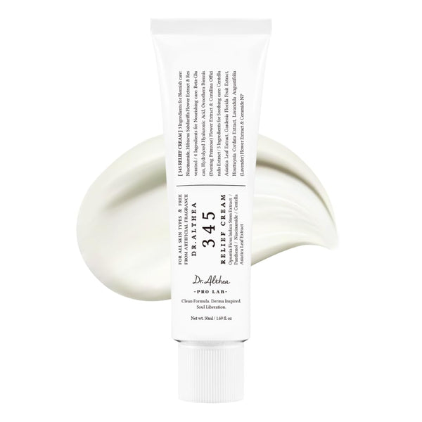345 Relief Cream Daily Face Moisturizer Blemish Relief Care