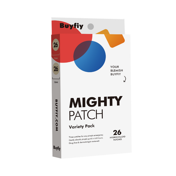 Buyfiy - Hydrocolloid Acne Pimple Patches for Covering Zits and Blemishes