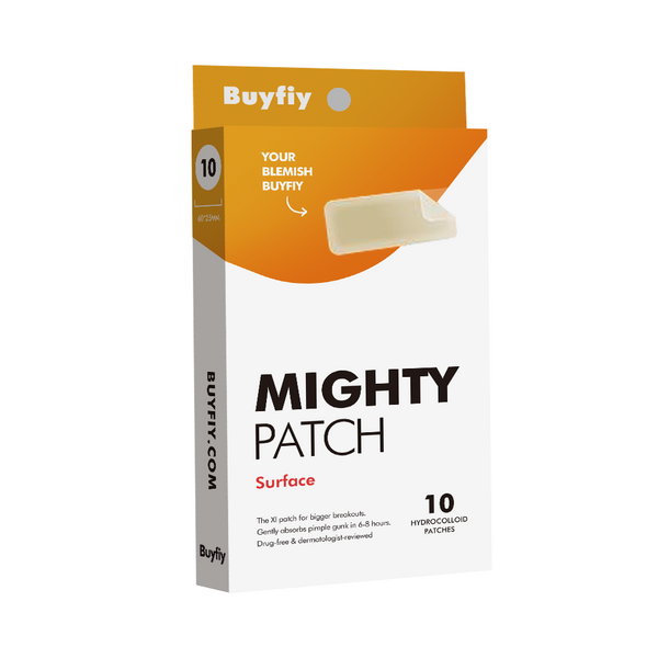 Mighty Patch from Buyify - Hydrocolloid Spot Patch for Body, Cheek, Forehead, and Chin